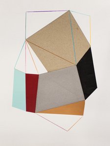 Buntes geometrisches Design