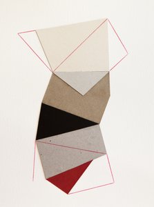 Geometrische Papiercollage von Ildefonso Martín