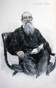 Lew Nikolajewitsch Tolstoi von Ilya Efimovich Repin
