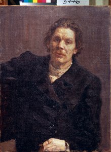 Porträt des Schriftstellers Maxim Gorki