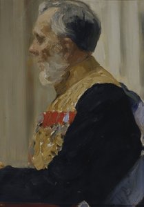 Porträt von Graf Constantin Ivanovich von der Pahlen von Ilya Efimovich Repin