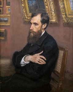 Porträt von Pawel Michailowitsch Tretjakow