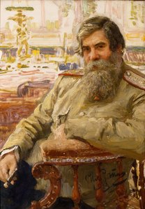 Porträt des Neurophysiologen und Psychiaters Wladimir Bechterew 1857-1927, 1913