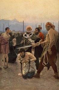 Der heilige Nikolaus von Myra rettet drei Unschuldige vor dem Tod