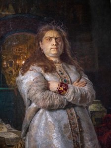 Zarewna Sofia Alexejewna im Nowodewitschi-Kloster