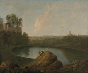 Der Kopf des Nemi-Sees