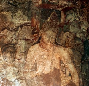 Episode aus dem Leben Buddhas, Malerei in Höhle 1