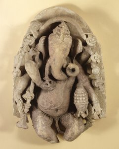 Figur von Ganapati, Chandella-Dynastie