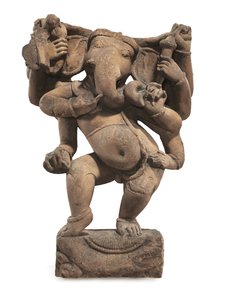 Figur von Ganesha, Uttar Pradesh von Indian School