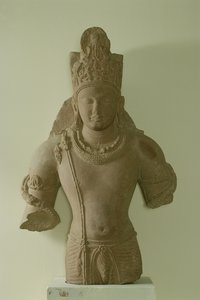 Figur von Lord Vishnu, Mathura von Indian School