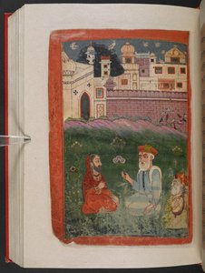 MS Panj B 40, f.195v, Illustration aus der 