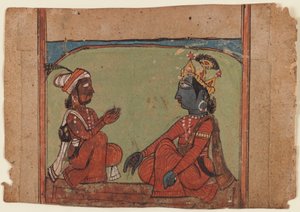 Miniaturmalerei von Indian School