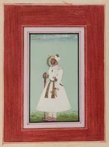 Porträt von Rao Vir Singh, ca. 1780-1790 von Indian School