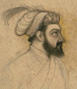 Porträt von Shah Jahan, Mitte 17. Jahrhundert