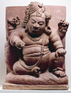 Siva als Zwerg, Mansar-Kultur, 500 n. Chr. von Indian School