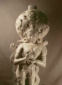 Statue von Ganga, Mahanad, Bengalen, Sena-Dynastie (1050-1202)