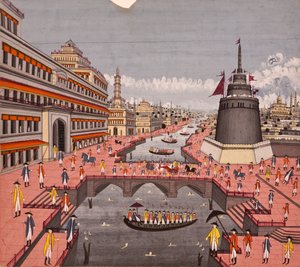 Das Ghat in Jaunpur von Indian School
