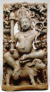 Yama, aus Bhubaneswar, Odisha, 1100 n. Chr.