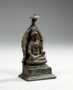 Zentraljavanische Figur von Padmapani, spätes 9. Jahrhundert