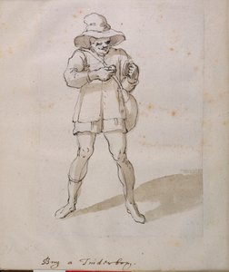 Ein Verkäufer von Zündholzschachteln von Inigo Jones