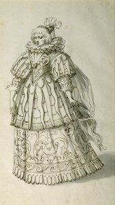 Maskerade, ca. 1638 von Inigo Jones