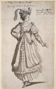 Königin Zenobia, um 1609 von Inigo Jones