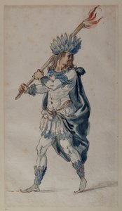Fackelträger: ein Inder