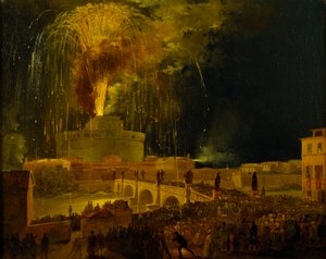 La Girandola: Feuerwerk am Castel Sant