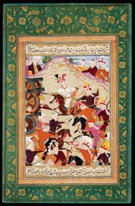 Schah Ismail I. in der Schlacht von Tschaldiran von Iranian Master