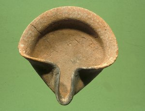 Israelitische Öllampe (Terrakotta)