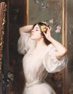 Die gelbe Rose, ca. 1900