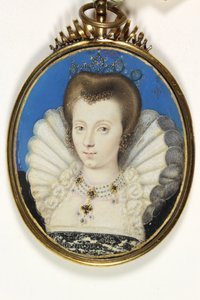 Eine Dame, traditionell als Elizabeth Bruges, Lady Kennedy identifiziert