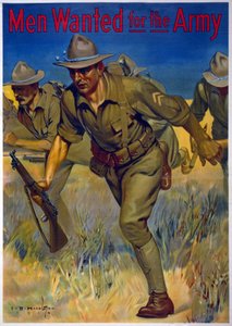 Männer für die Armee gesucht, 1914
