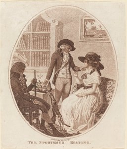 Die Jäger ruhen sich aus von Isaac Cruikshank