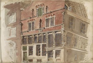 Fassade aus dem 17. Jahrhundert von Isaac Gosschalk