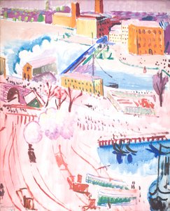 Blick auf Stockholm