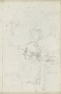 Abklatsch der Kreidezeichnung auf Blatt 5 verso