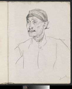 Porträt eines unbekannten Mannes von Isaac Israels