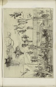 Wandernde Figuren von Isaac Israels