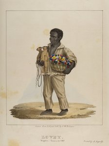 Lovey, Tafel 8 aus Skizzen von Charakter..., 1838 von Isaac Mendes Belisario