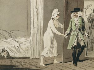 Der Gehörnte geht auf die Jagd, ca. 1800