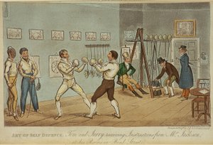 Die Kunst der Selbstverteidigung von Isaac Robert and George Cruikshank
