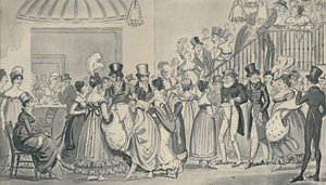 Im Salon von Covent Garden, 1821, 1920