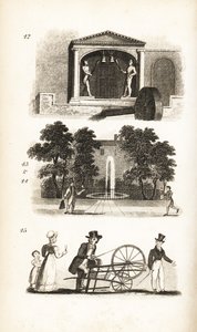 St. Dunstan’s Kirche, Postbote, Briefträger und Messerschleifer