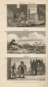 Berufe im Regency-England: Korbmacherei, Gänse rupfen und Peitschenherstellung von Isaac Taylor