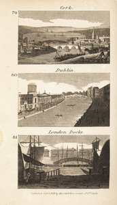 Handelsleute im Regency-Irland und England: Cork, Dublin und London Docks von Isaac Taylor