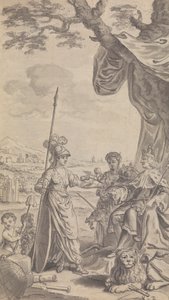 Unidentifizierte Zeitschrift / Theaterillustration von Isaac Taylor