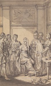 Unidentifizierte Zeitschrift / Theaterillustration von Isaac Taylor