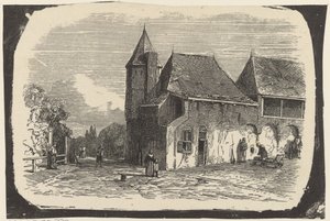 Ansicht des Koppelpoort in Amersfoort