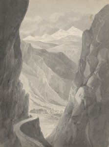 Gemmi-Pass / Abstieg nach Leukerbad (Schweiz)